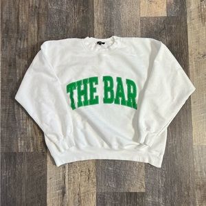 The Bar Varsity Sweatshirt